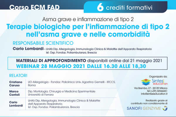 terapie biologiche per l infiammazione di tipo 2 nell asma grave e